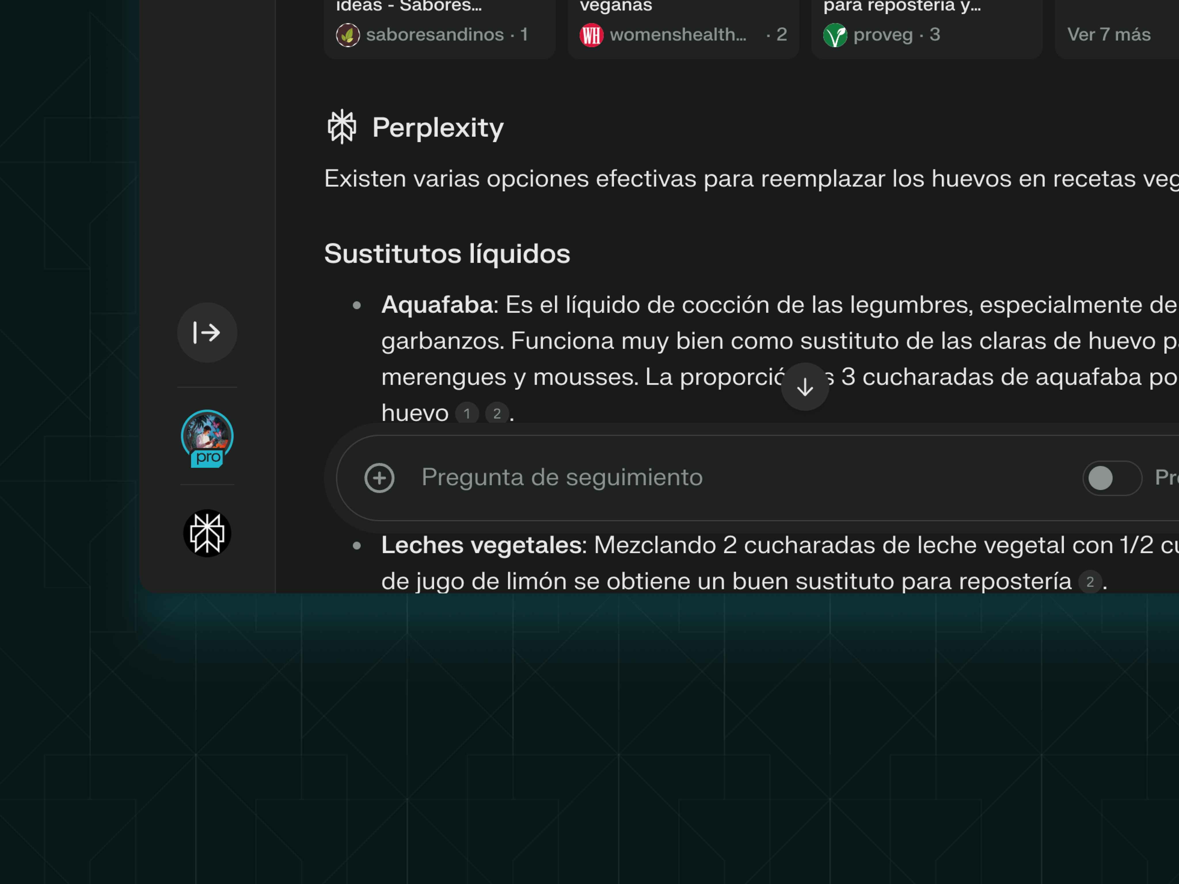 Interacción conversacional con Perplexity